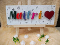 INFINITY CREATIONS Personalized Custom Name String Art | Wooden Wall Décor Gift
