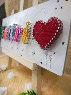 INFINITY CREATIONS Personalized Name String Art Frame | Custom Handmade Wall Decor