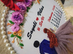 Infinity Creations Personalized Couple Embroidery Hoop – Custom Wedding & Anniversary Gift 10 Inch