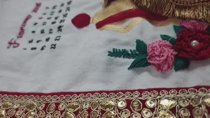 INFINITY CREATIONS Personalized 3D Punjabi Wedding Anand Karaj Hoop | Custom Couple Names Gift